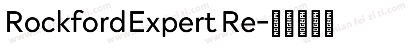 RockfordExpert Re字体转换